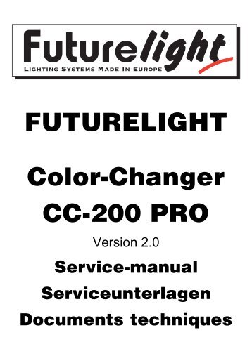 FUTURELIGHT Color-Changer CC-200 PRO - Audiofanzine