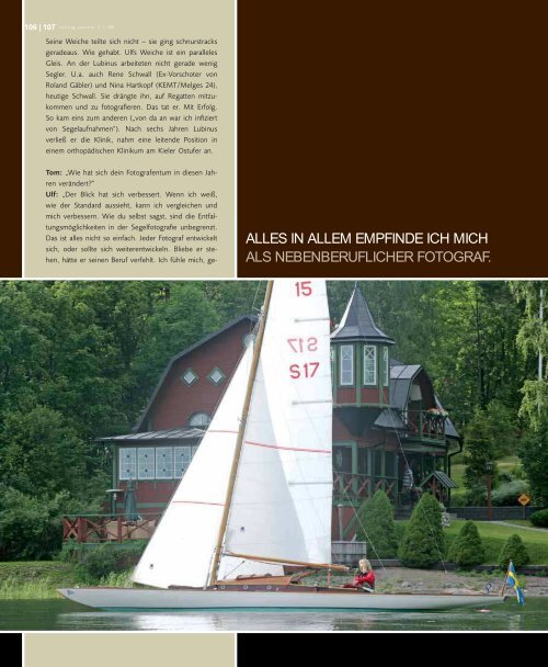 | WWW.SAILING–JOURNAL.DE | AUSGABE 03 / 2008 | JUNI / JULI |