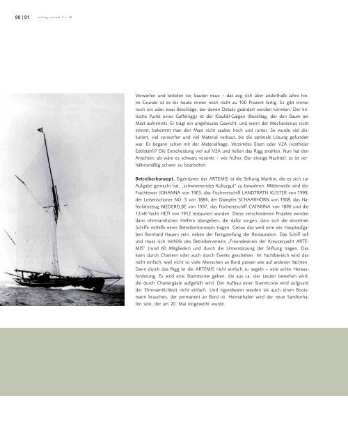 | WWW.SAILING–JOURNAL.DE | AUSGABE 03 / 2008 | JUNI / JULI |