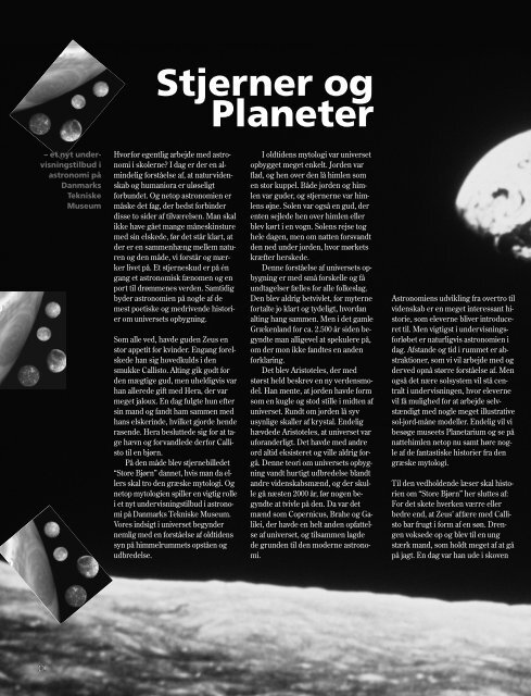 "Stjerner og Planeter" (pdf) - Danmarks Tekniske Museum