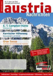 Austrianachrichten 2/2013 - Alpenverein Austria