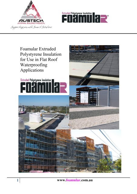 Concrete Roof Insulation brochure - Foamular