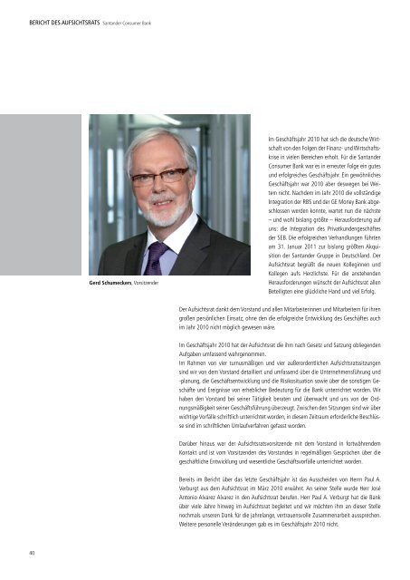 Perspektiven - Santander Consumer Bank AG