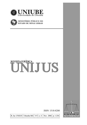 REVISTA JURÍDICA - Uniube