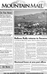 Balloon Rally returns to Socorro - Mountain Mail