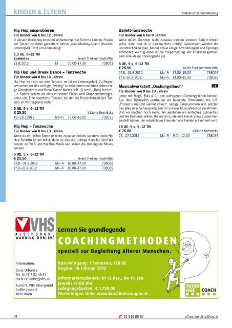 sPrAcHeN - Verband Wiener Volksbildung