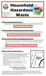 Household Hazardous Waste - Bernalillo County