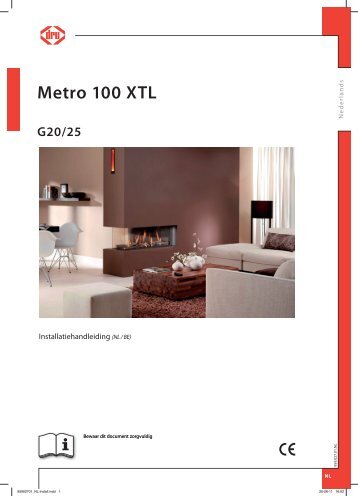 Installatiehandleiding Dru Metro 100 XTL - UwKachel