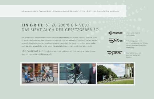 Download der Kollektion 2009 als PDF - Villiger Bikes