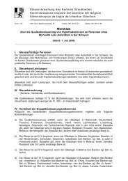 Form. 140 - Kantonale Steuerverwaltung Graubünden