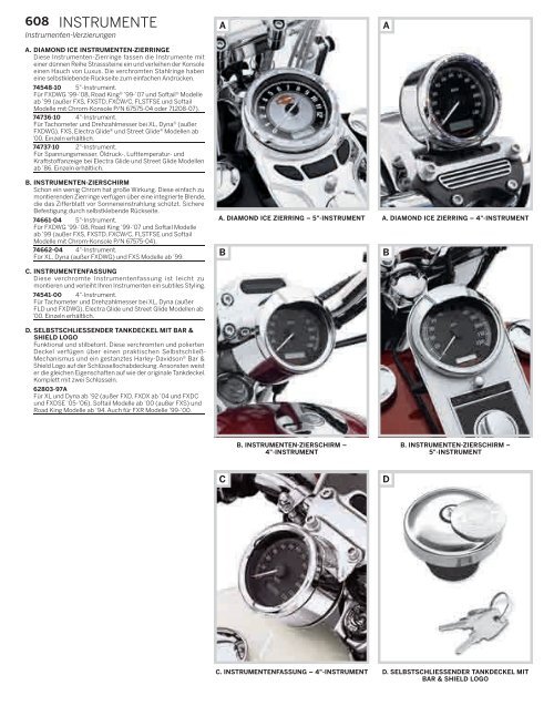 INSTRUMENTE - Harley-Davidson Tuttlingen - Motorrad-Matthies