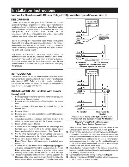 Nordyne Wiring Diagram