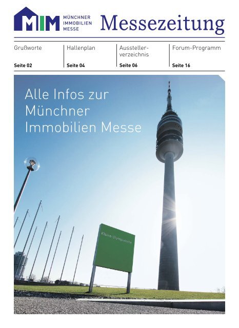 Messezeitung - Münchner Immobilien Messe