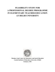 Feasibility Study for a Professional Degree Programme in - eledu.net