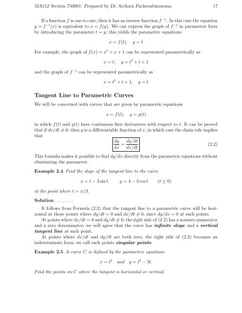 Chapter 1 Topics in Analytic Geometry