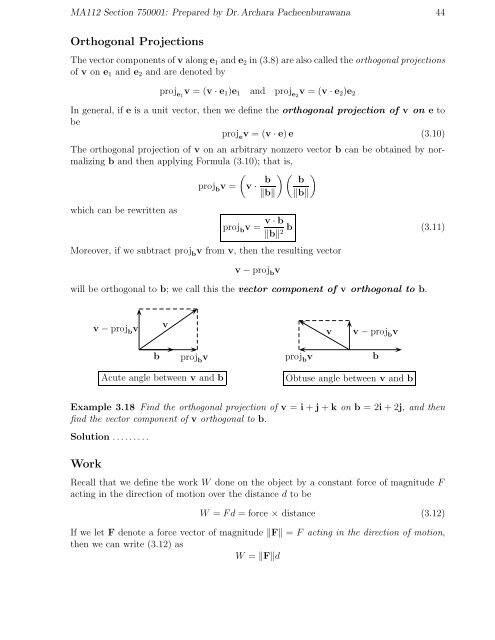 Chapter 1 Topics in Analytic Geometry