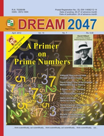 A Primer on Prime Numbers A Primer on Prime Numbers