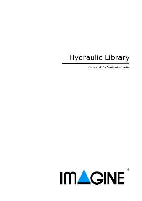 Hydraulic Library User Manual - NUPET