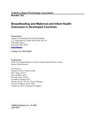 Breastfeeding and Maternal and Infant Health Outcomes in ...