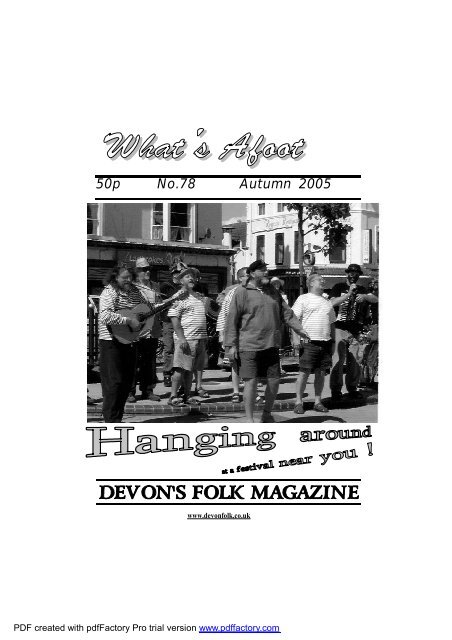 Pressworks - WA78.DTP - Devon Folk