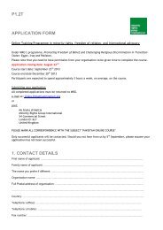 Application Form - for TUTORS (English Version - Online Training ...