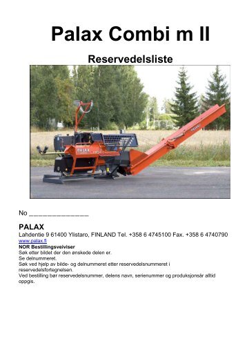 Palax Combi m II - NOA Maskin AS