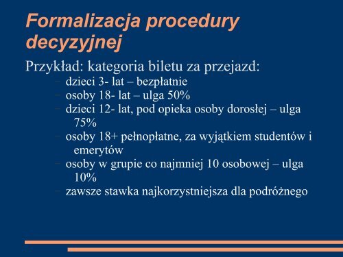 Analiza strukturalna systemÃ³w informatycznych - Koszalin