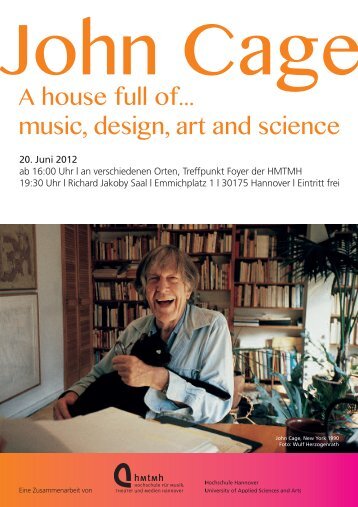 A house full of... music, design, art and science - Hochschule für ...