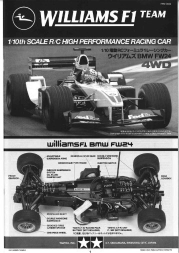 Tamiya F201 Manual - Wheelsacademy.info