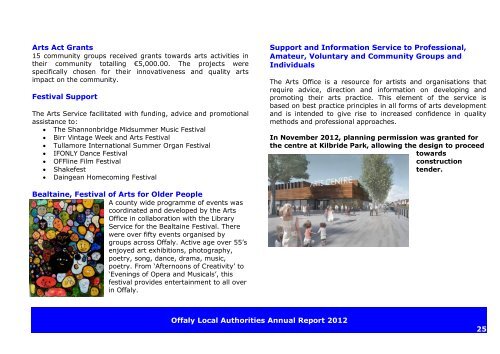 Annual Report 2012.pdf (size 5.8 MB) - Offaly County Council