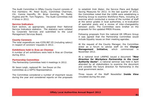 Annual Report 2012.pdf (size 5.8 MB) - Offaly County Council