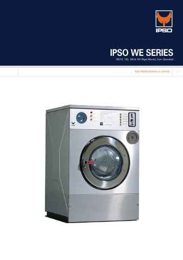 to download brochure for the ipso 16lb commercial washing machine