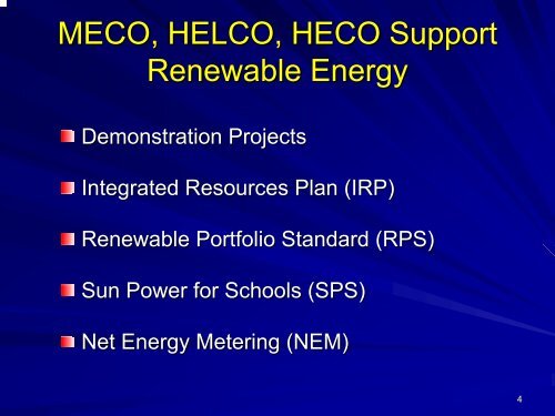 Overview of Net Energy Metering in Hawaii - Heco.com