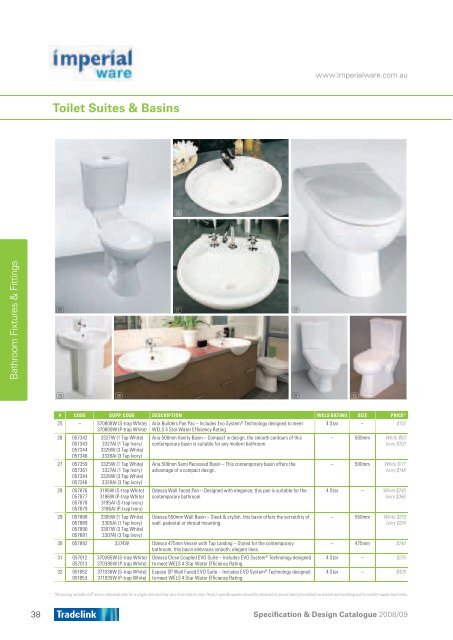 Bathroom Fixtures & Fittings - Mico Design