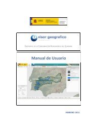 Manual Visor GeogrÃ¡fico - ConfederaciÃ³n HidrogrÃ¡fica del Guadiana