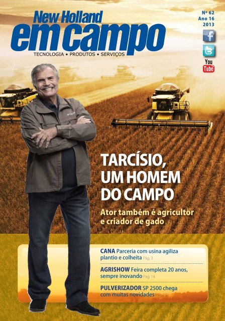 tARCíSIO, Um HOmEm DO CAmPO - New Holland