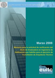 Marzo 2008 - Escuela de Arquitectura e IngenierÃ­a de EdificaciÃ³n