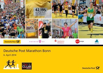 Anmeldeformular - Deutsche Post Marathon Bonn