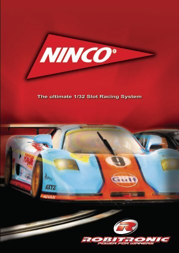 The ultimate 1/32 Slot Racing System - Robitronic