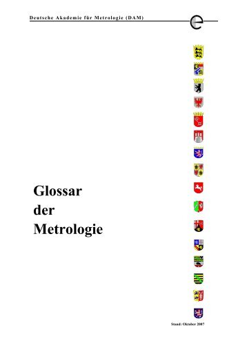 Glossar der Metrologie - DAM