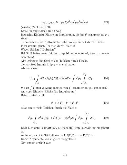 . STATISTISCHE MECHANIK & THERMODYNAMIK Vorlesung ...