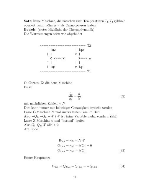 . STATISTISCHE MECHANIK & THERMODYNAMIK Vorlesung ...