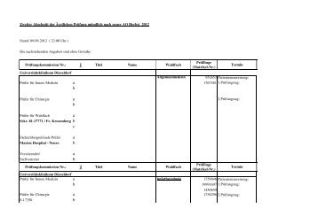 Prüfungskommissionen_M2_Herbst 2012_09 09 2012