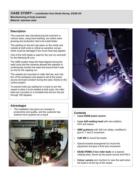 mechanised and orbital tig