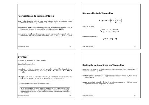 Estruturas de Sistemas Discretos Diagrama de Blocos Grafo de ...