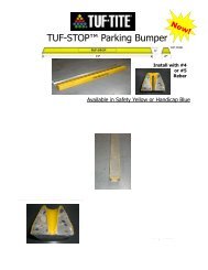 TUF-STOP™ Parking Bumper