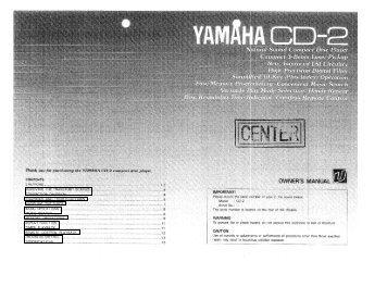 Yamaha-CD2 - vintagehifi.nl