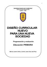 la educación primaria - Universidad Marcelino Champagnat
