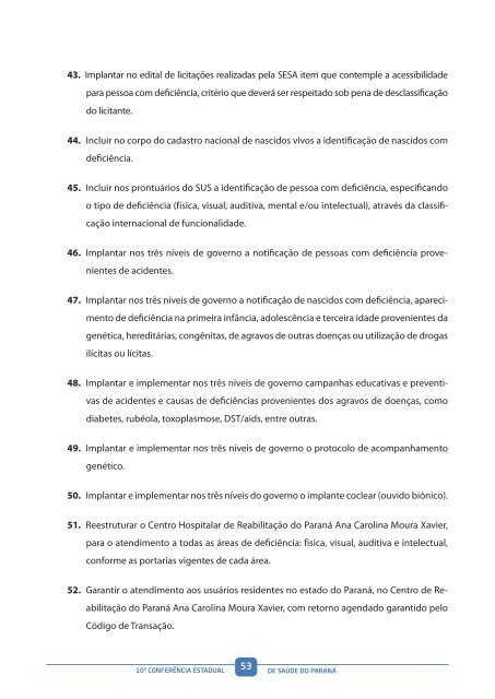 RelatÃ³rio Final - 10Âª ConferÃªncia Estadual de SaÃºde - Governo do ...