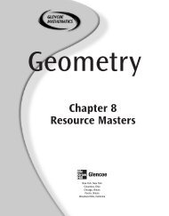 Chapter 8 Resource Masters - Lewiston School District